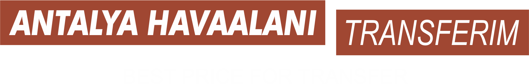 Antalya Havaalani Transferim